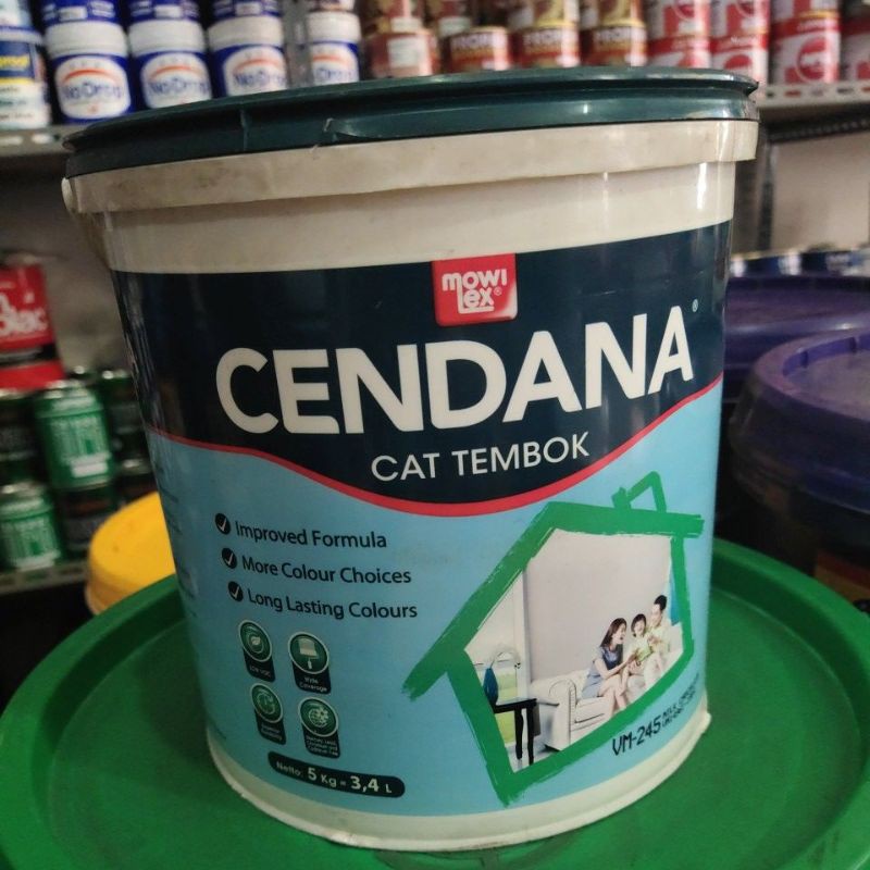 Mowilex Cendana 5kg / Cat Tembok Interior