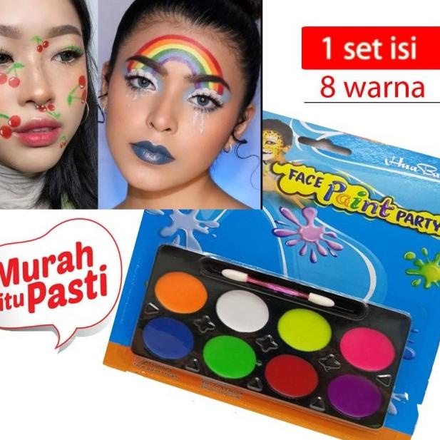 

Produk Terbaik] jual face painting cat wajah untuk acara halloween dan make up badut