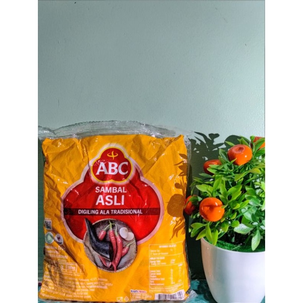 

saos ABC sambal asli sachetan