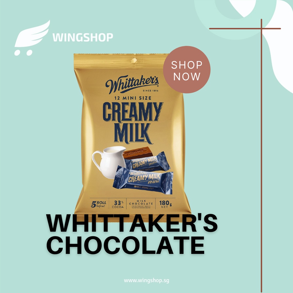 

(PO) Coklat Whittaker Almond Gold/Whittaker Almond and Cranberry/Whittaker Creamy Milk Isi 12 Mini size