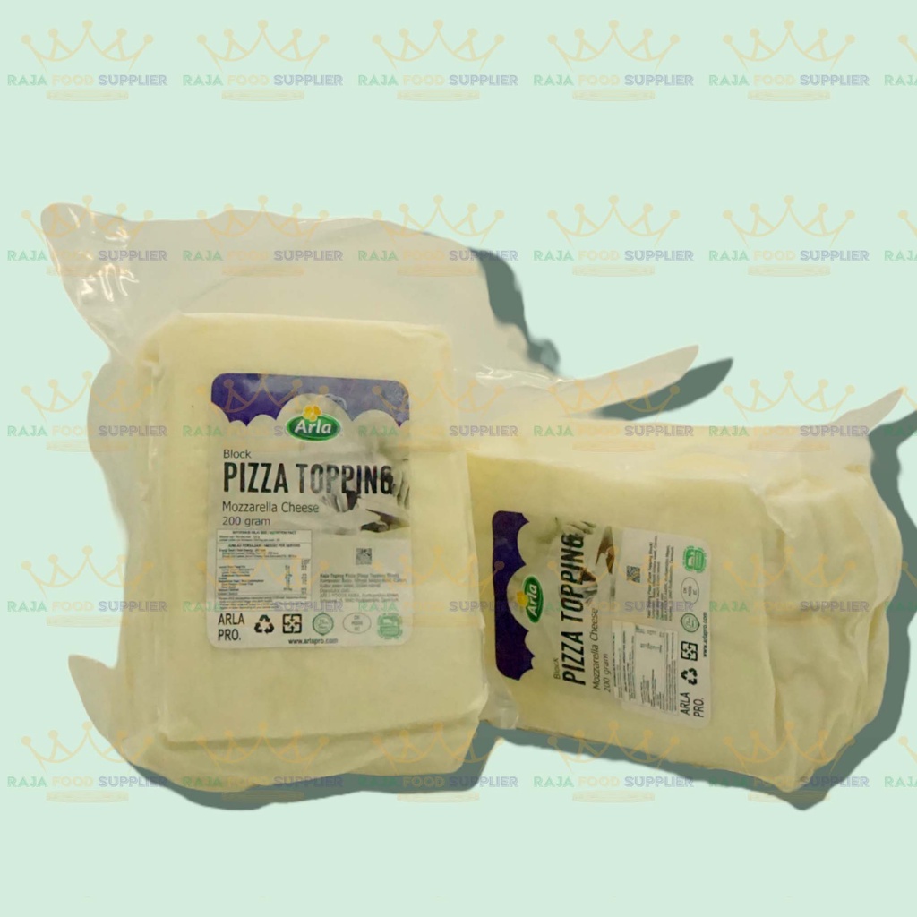 

Arla Topping Pizza Mozzarella Cheese 1 kg REPACK (BACA DESKRIPSI PRODUK)