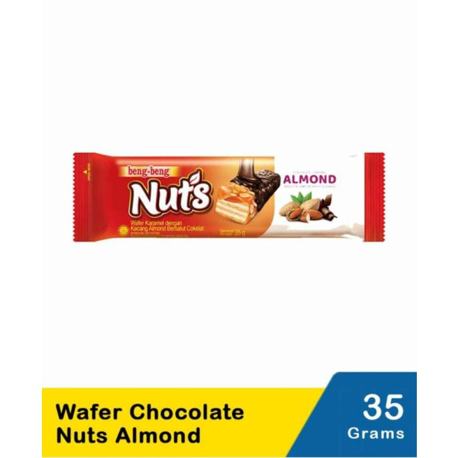 

Beng-Beng Wafer Chocolate Nuts Almond 35G