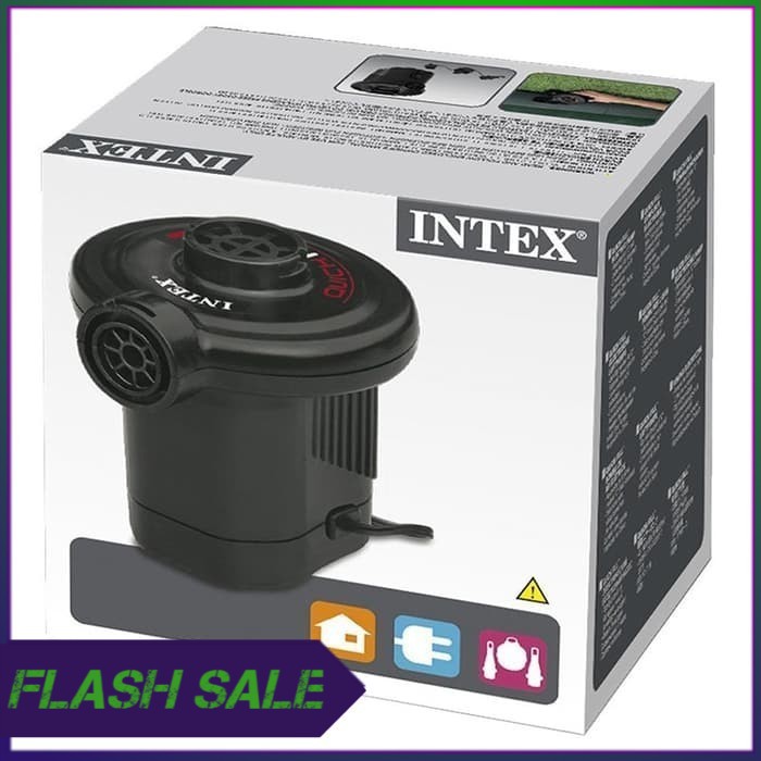 Pompa Angin Listrik 66620 Elektrik Intex Pompa Kasur Pompa Ban Renang