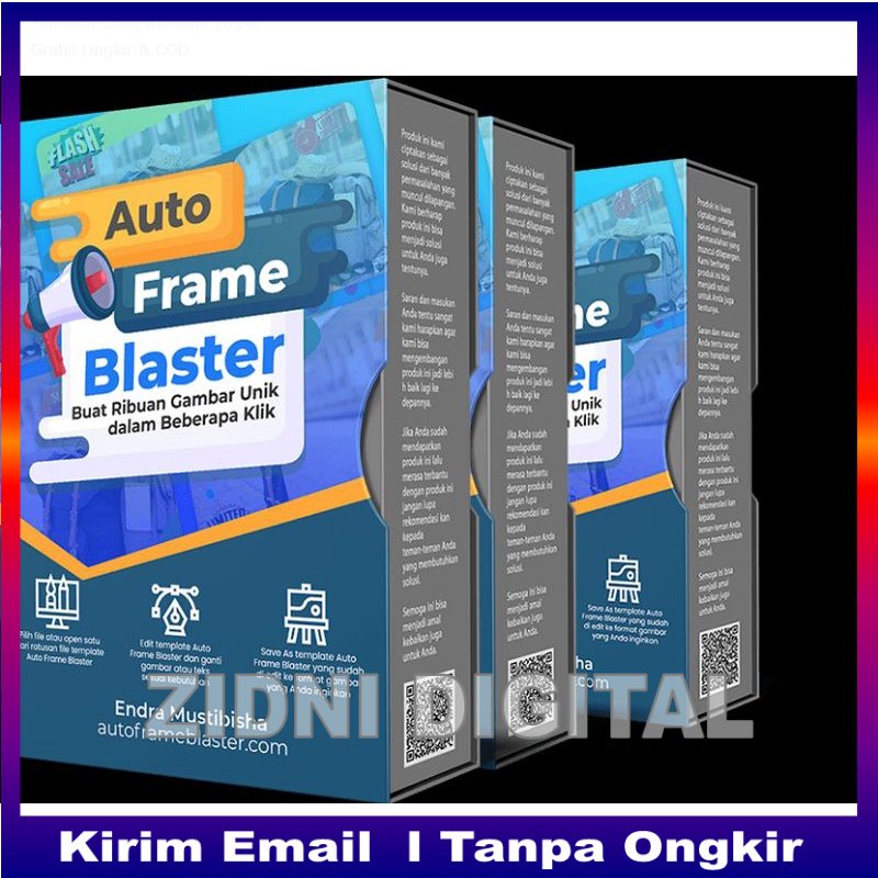 AUTO FRAME BLASTER SOFTWARE PEMBUAT RIBUAN GAMBAR UNIK MARKETPLACE FB IG DIGITAL MARKETING ONLINE ZI