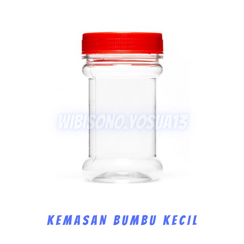 Toples Bumbu Botol Sambal Plastik 150 ml