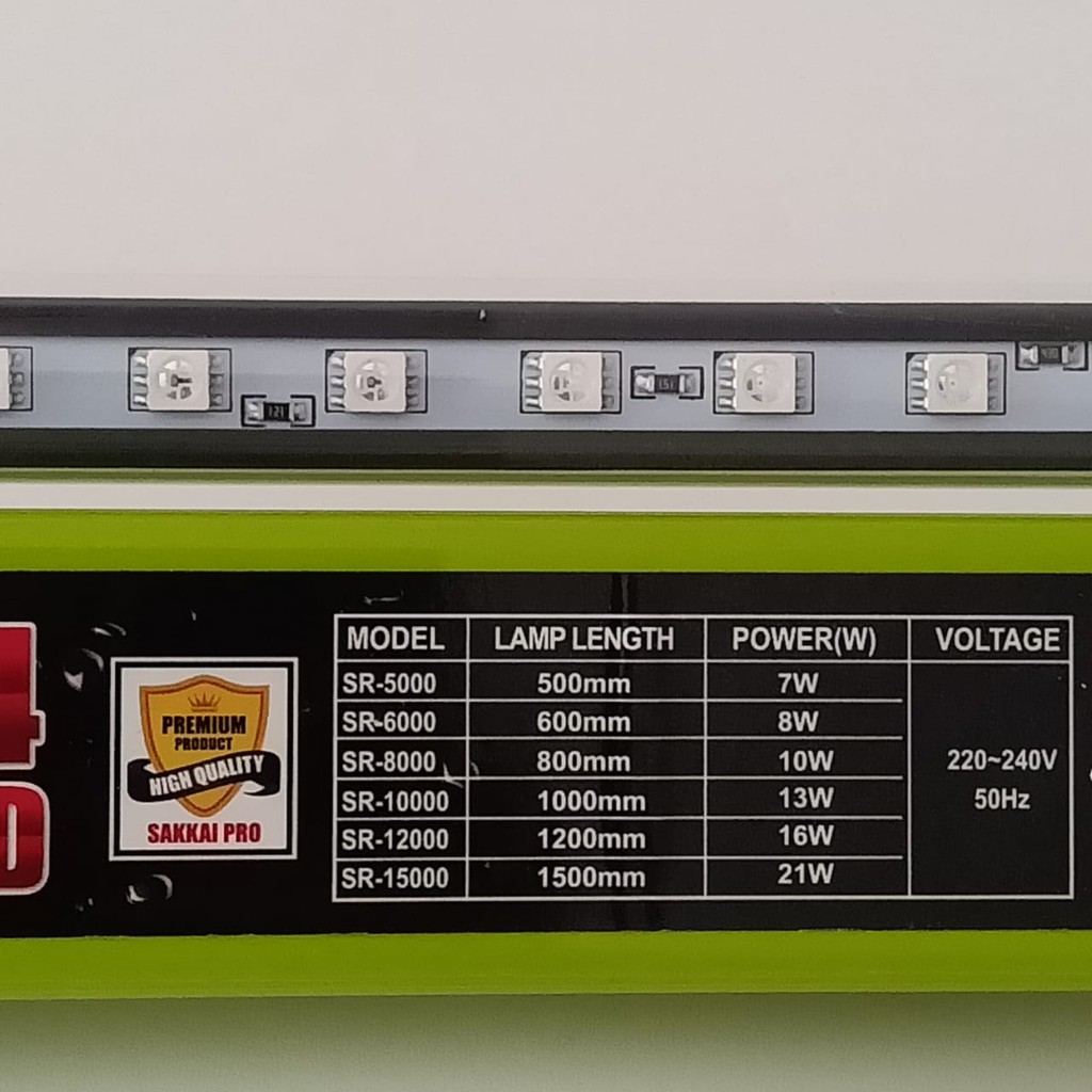 LED SR8000 Lampu Tanning 80cm 80 cm Arwana Louhan Taning Arowana Lohan