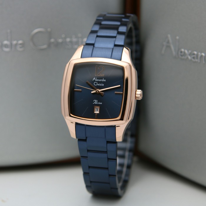 ORIGINAL Jam Tangan Wanita Alexandre Christie AC 2454 Original Garansi Resmi 1 Tahun