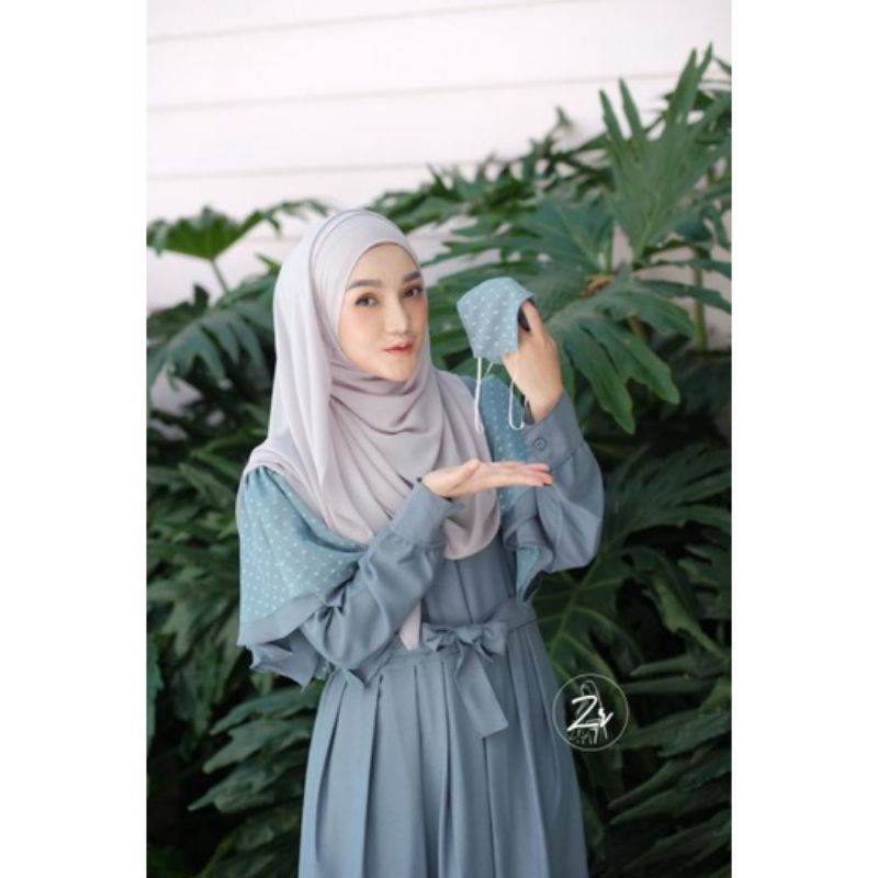 GAMIS SYARI PREMIUM ITYCREPE MIX //  GAmis TILEDOT ORI BY ZIRA
