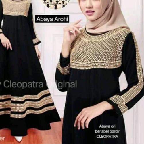 JQ-759 Abaya Bordir Arohi ( GMS214 ) ⋆