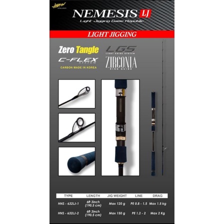 Joran Jigging Harrow Nemesis Light Jigging