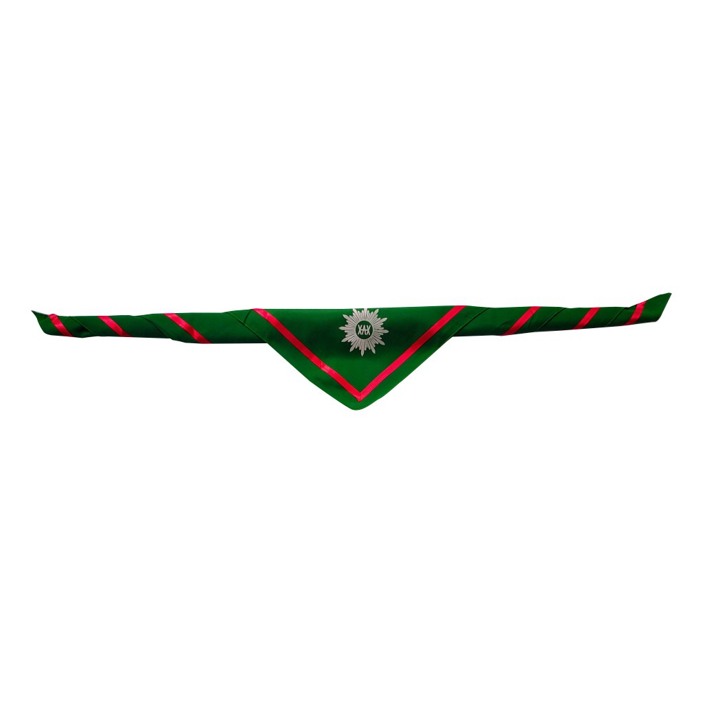 Hasduk | Kacu | Syal HW Hizbul wathan SD | SMP | SMA Panjang 120cm-Pita merah 120cm