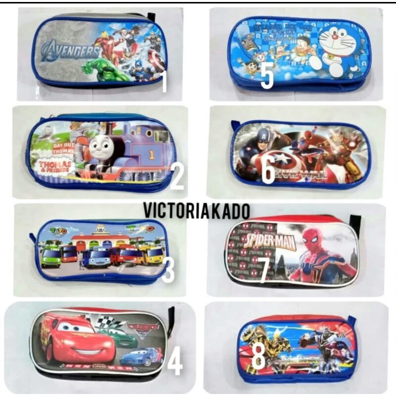 

tempat dompet kotak pensil pencil pinsil anak laki laki