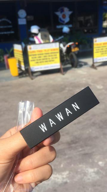 Papan Nama Grafir Dop Paku