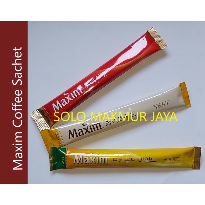 

YUN//Maxim Coffee Sachet Korea//KOREAN KOPI//WANGI OPPA//GANS