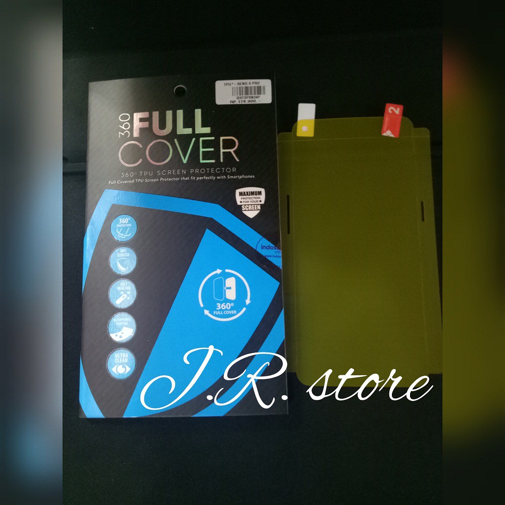 anti gores FULL COVER INDOSCREEN OPPO RENO 4 PRO