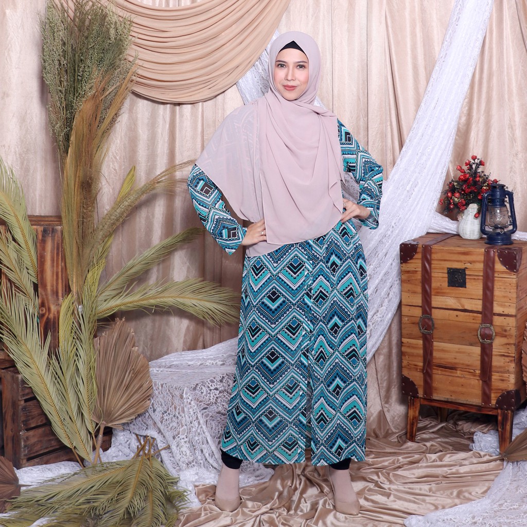 MARINA DRESS / OUTER - TOSCA // busana muslimah / outer syari / outer muslimah / gamis