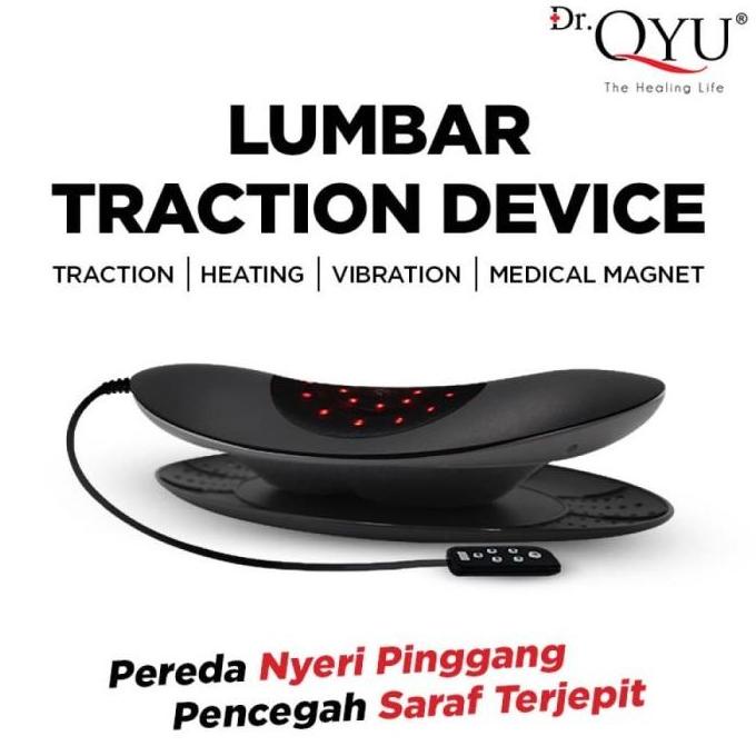 DR QYU Lumbar Traction Device Terapi Nyeri Pinggang Alat Kesehatan