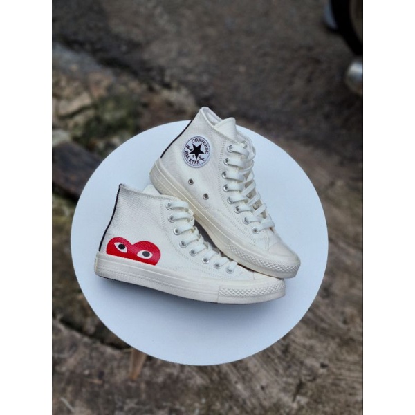 Converse 70s High x CDG Play (Come Des Garcons)