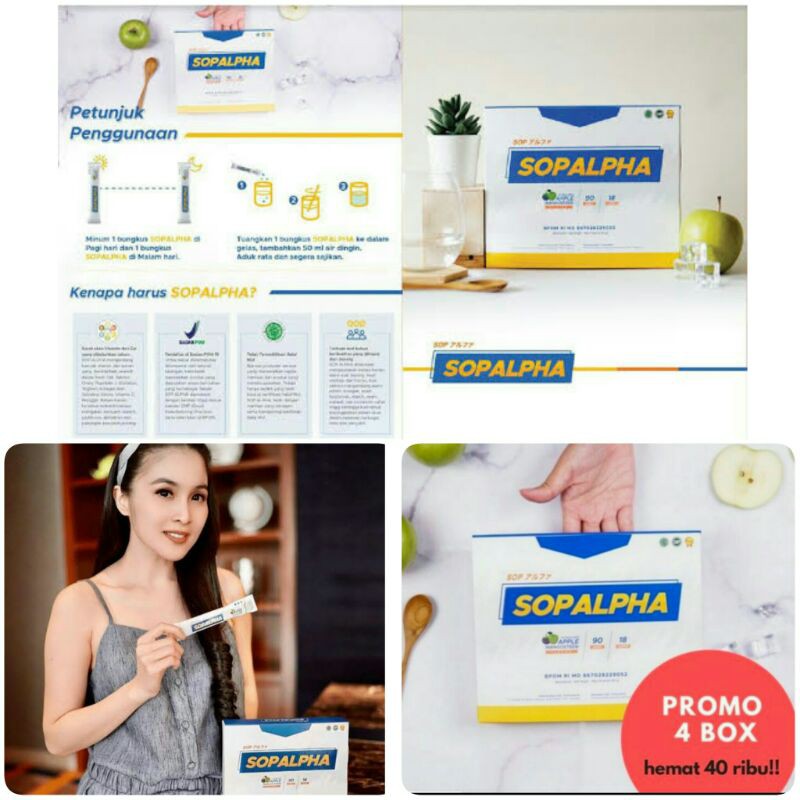 SOPALPHA BIOBOOST 4 BOX READY STOCK ORIGINAL