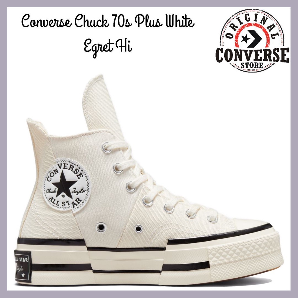 ORIGINAL CONVERSE CHUCK 70s PLUS WHITE EGRET Hi A00915C MENS