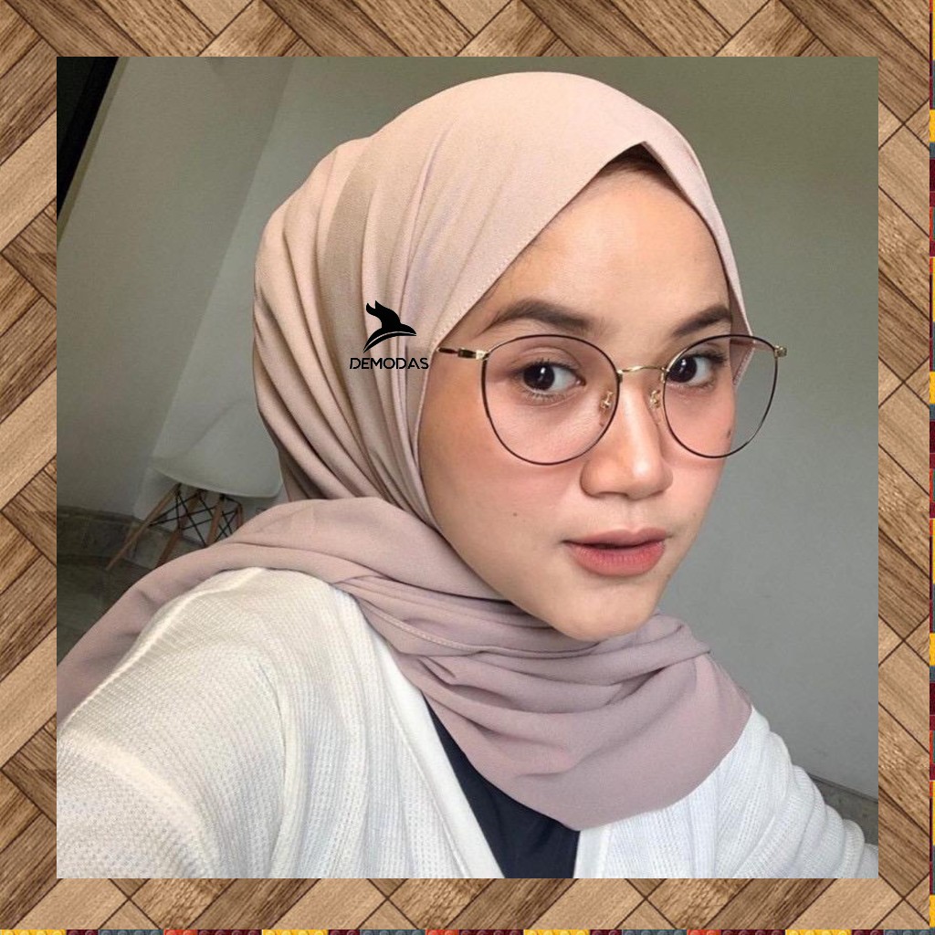 Demodas Kacamata Cat Eye wanita Lensa Photocromic bluecromic antiradiasi blueray gratis minus 6073 Frame kacamata lensa photochromic cateye wanita cewe demodas glasses