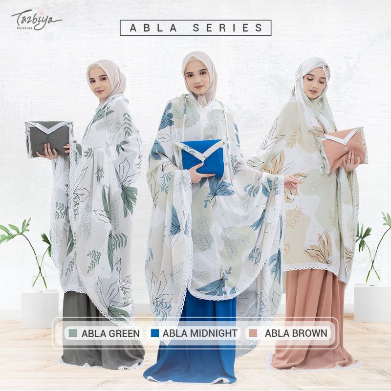 MUKENA TAZBIYA KOMBINASI ABLA SERIES ALLSIZE