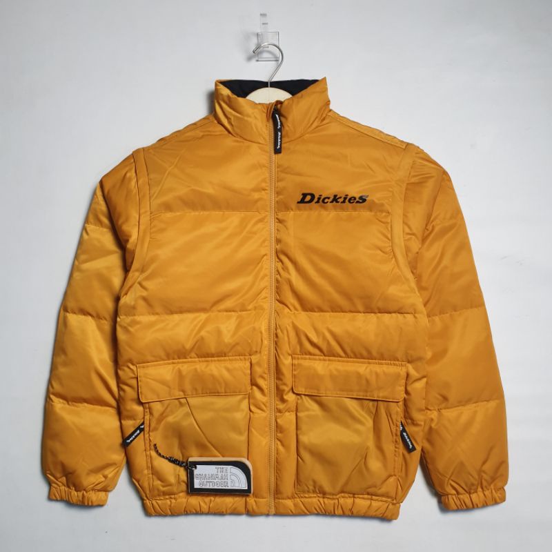 jaket vest dickies down original yellow