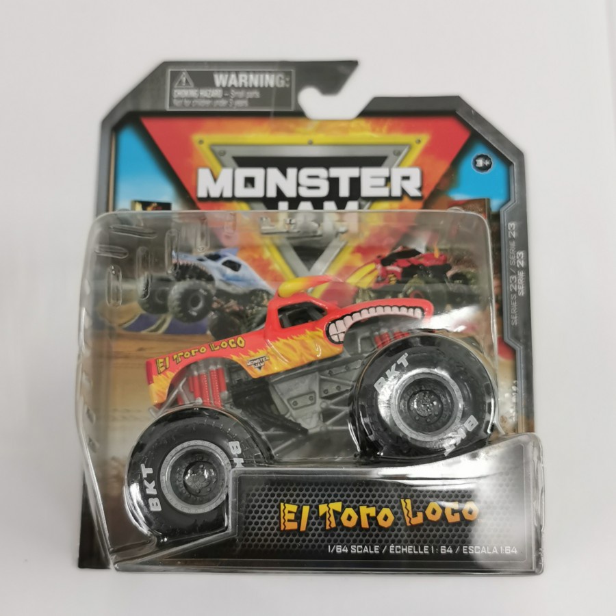 Hot Wheels monster jam El Toro Loco Orange Mix 23 Spin Master hotwheels