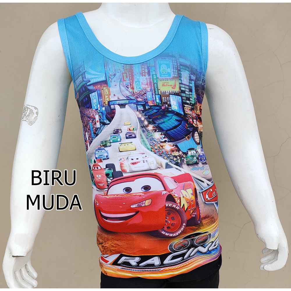 Kaos Singlet Anak Laki-Laki / Kaos Dalam Anak Cowok Karakter