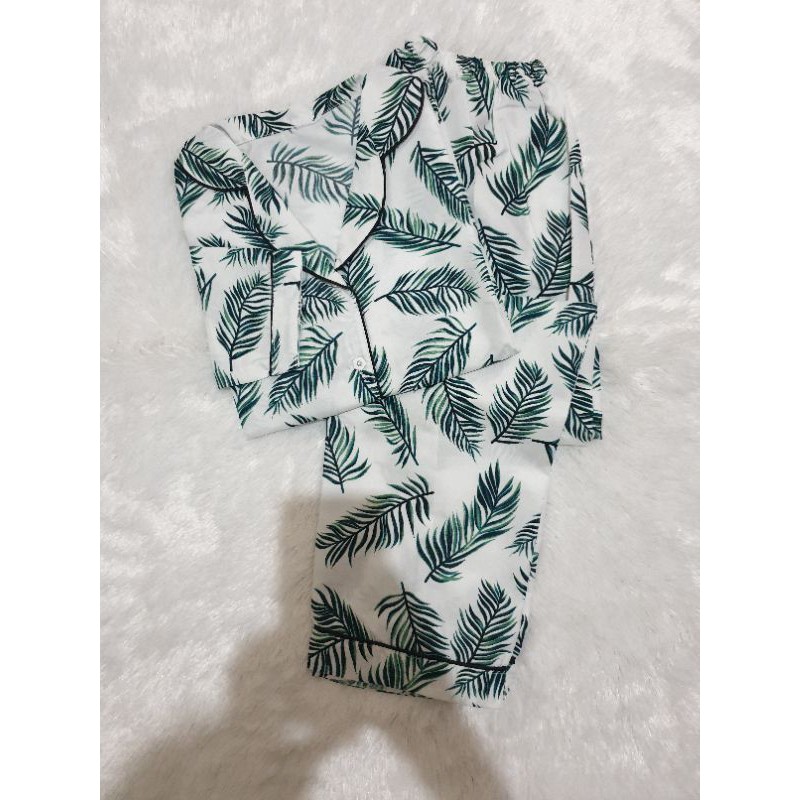 Baju Tidur Piyama Wanita Cewek Pajamas Dewasa Motif Tie Dye PP-PP COCO WHITE