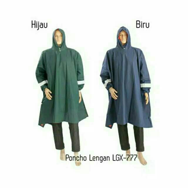 Jas Hujan Penguin Ponco Lengan LGX 777
