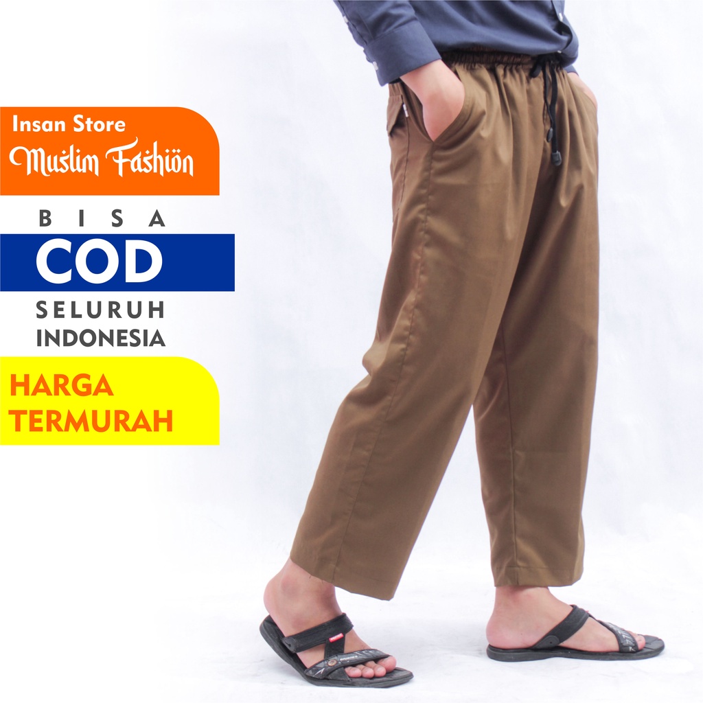 LAGI PROMO Celana sirwal cargo cingkrang dewasa LAGI PROMO Celana sirwal cargo cingkrang dewasa