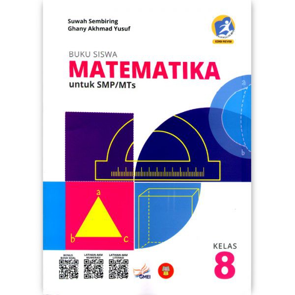 BUKU PAKET MATEMATIKA KELAS 8 / MATEMATIKA KELAS VIII /  MATEMATIKA SMP MTs KELAS 8 KURIKULUM 2013