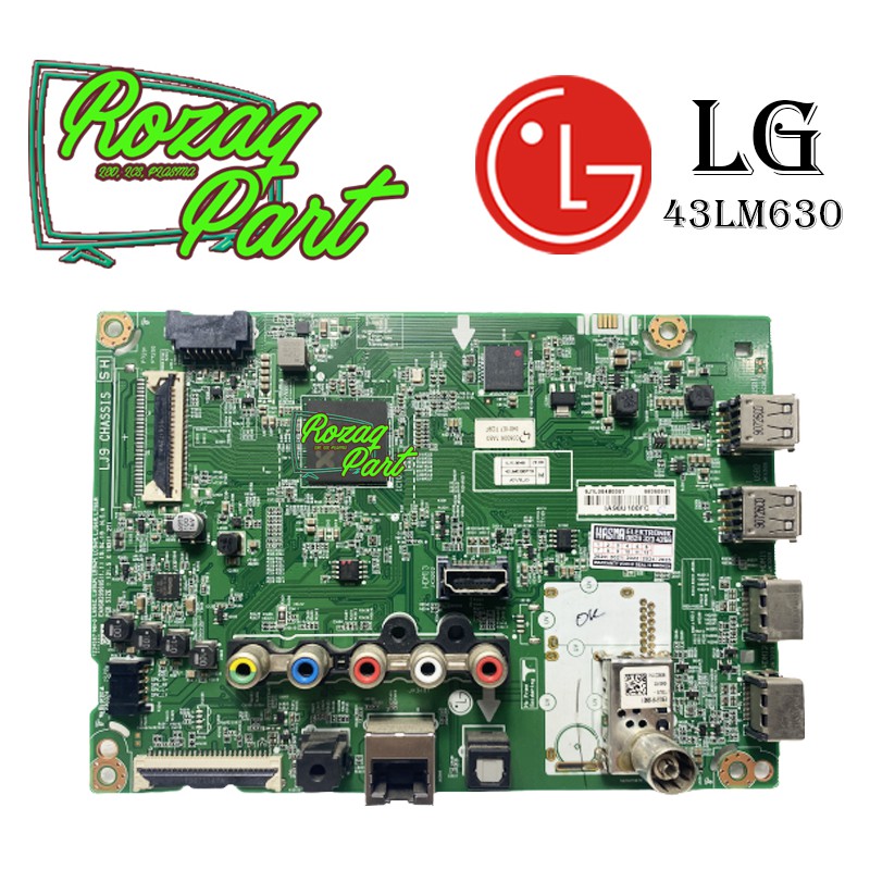 Mesin Mainboard Empeg Modul TV LG Type 43LM630 43LM 630