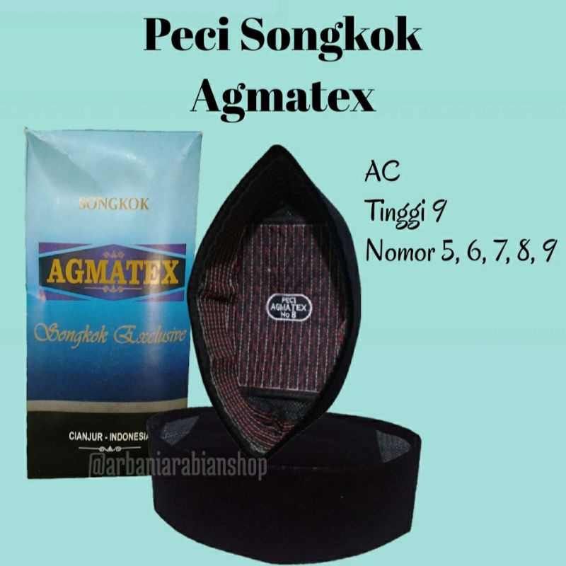 Peci Songkok Agmatex AC