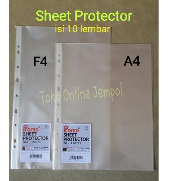 

Real Promotion-- BEST SELLER ATK0061 (isi10lembar) F4 Sheet Protector Pronto Plastik Pelindung File