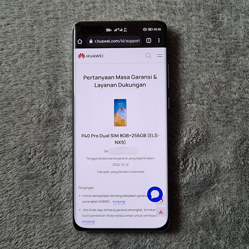 Huawei P40 Pro 8/256 Resmi Garansi On Free GMS