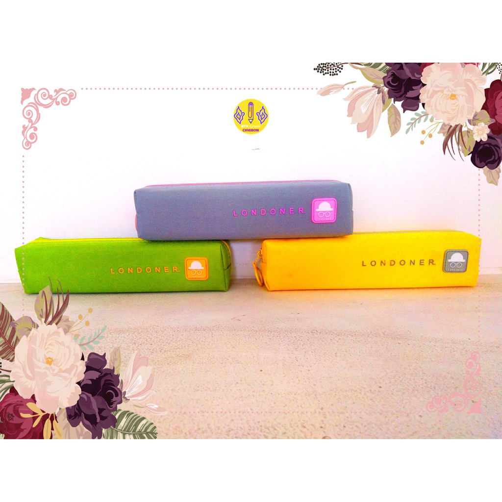

Tempat Pensil Slet Kain Im168 PC-5282 Pencil Case Londoner