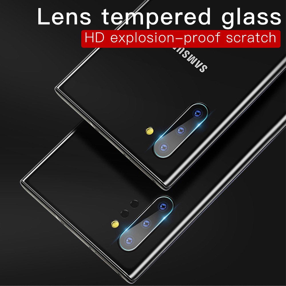 Film pelindung lensa belakang Samsung Galaxy S10 P S8 S9 Plus Note 8 9 10 20 Tempered Glass Rear Camera Lens Protector Film