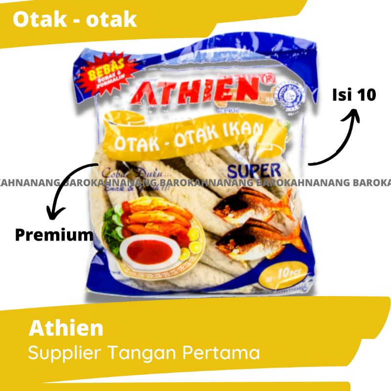 

Otak-otak ikan merk Athien isi 10 Premium