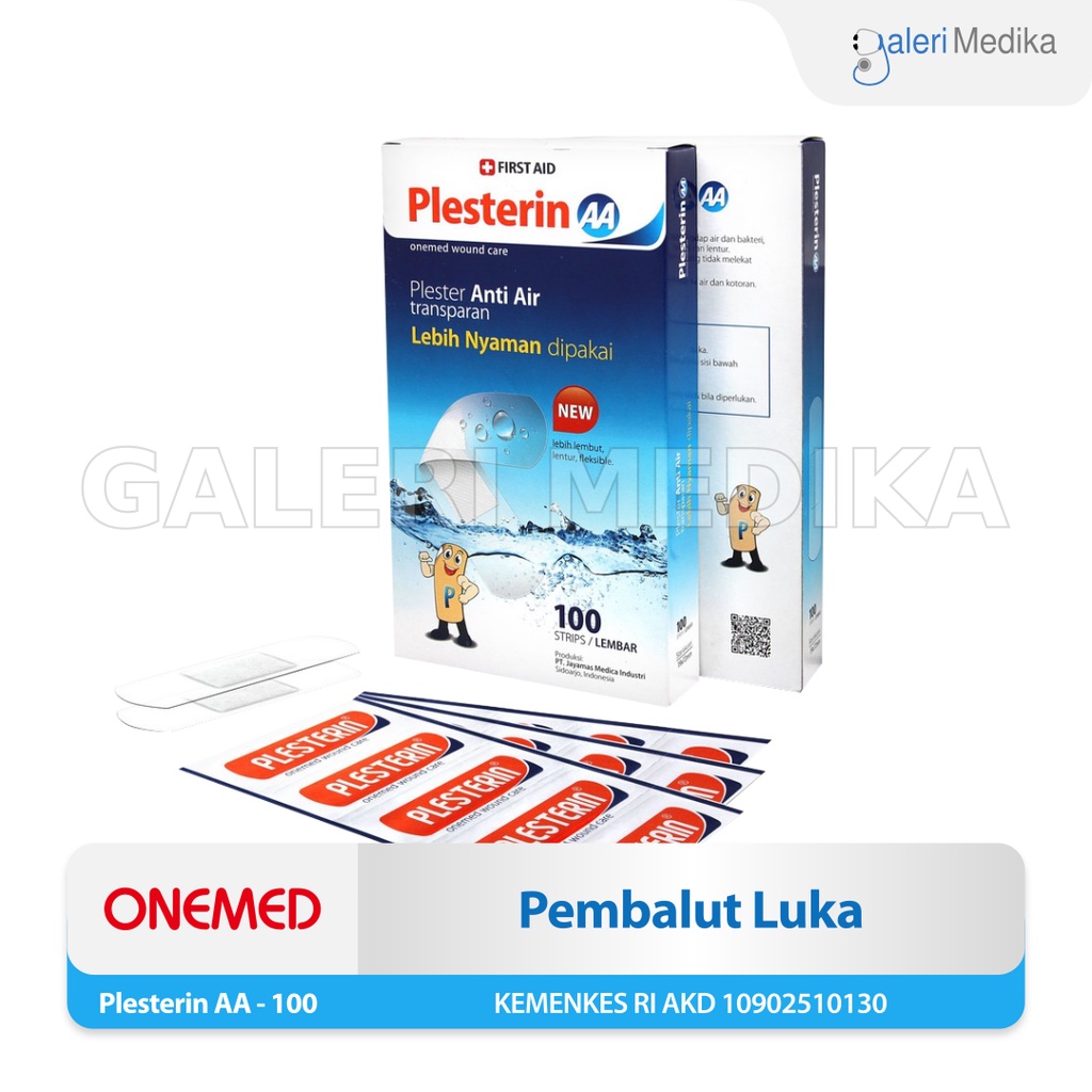 Plesterin AA - Plester Anti Air isi 100 Lembar