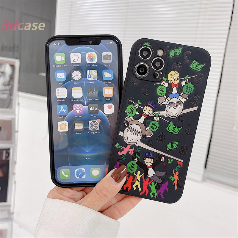 Soft Case VIVO Y21 2021 Y20 Y12S Y20S Y20i Y53 Y51 2020 Y31 2021 Y12 Y21S Y12A Y20A Y20G Y30G Y12G Y30 Y51S Y53S Y91C Y91 Y17 Y93 Y50 Y72 Y52 Y51A Y33S Y30i Y12i Y11S Y15 Y95 Y11 Y90 Y91i U10 Y70 Y1S Z3 A16 A15 A54 Cartoon Airplane Phone Case
