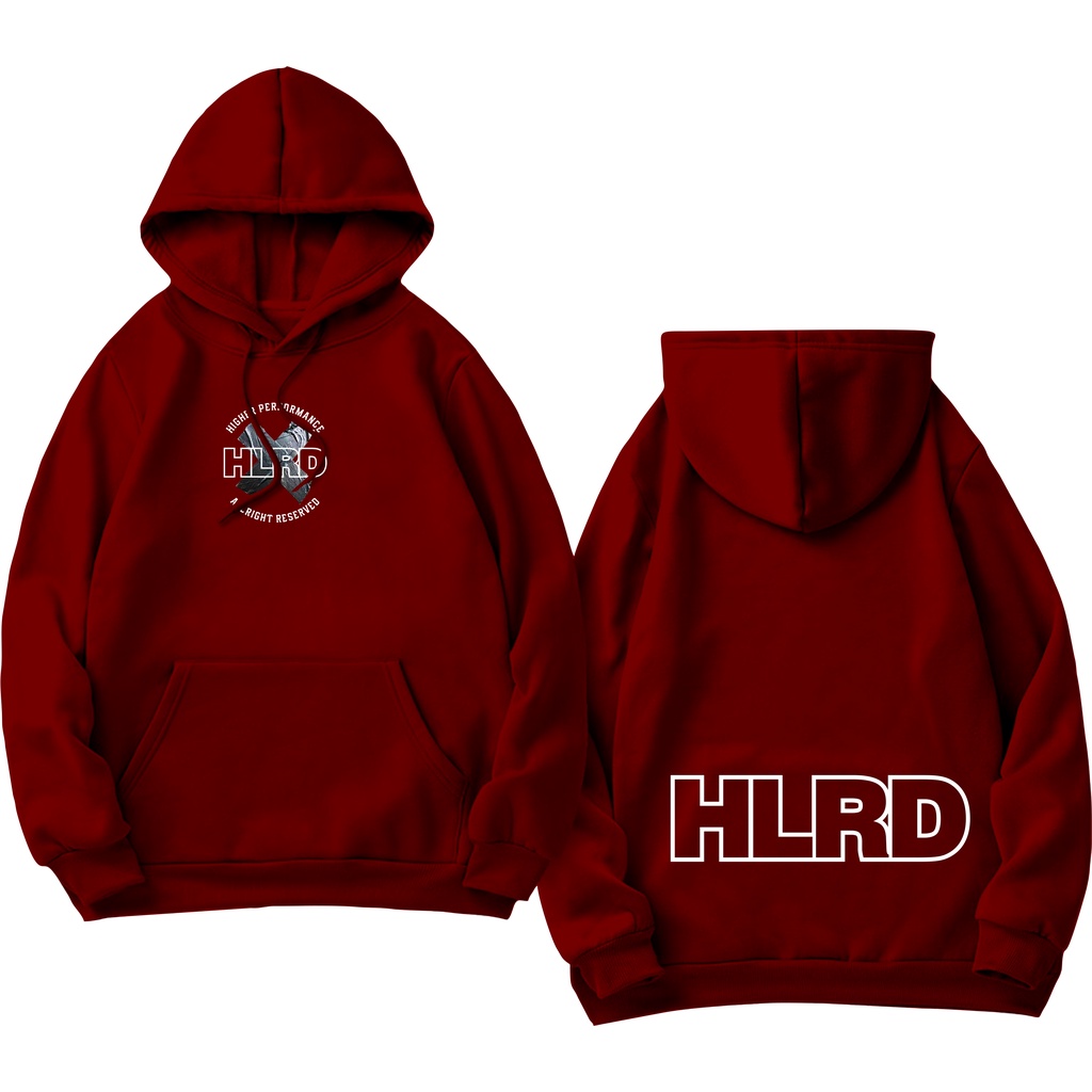 Holyrider Jumper Hoodie High Performance II Sweater Hoodie HLRD Sablon DTF Fleece Cotton M-XXL (Pria &amp; Wanita) Free stiker&amp;Gantungan Kunci