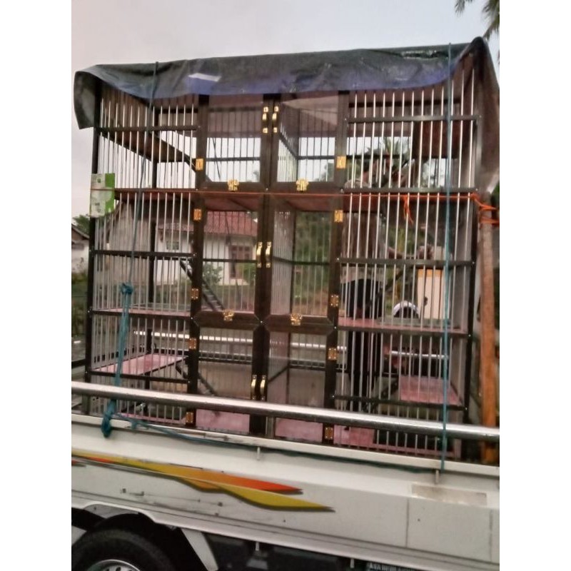 kandang kucing alumunium 6 kamar