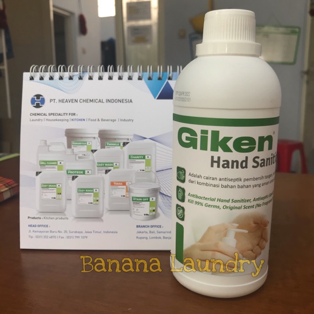 Giken Hand Sanitizer READY