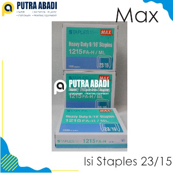 

Isi Staples Max 1215 (23/15)