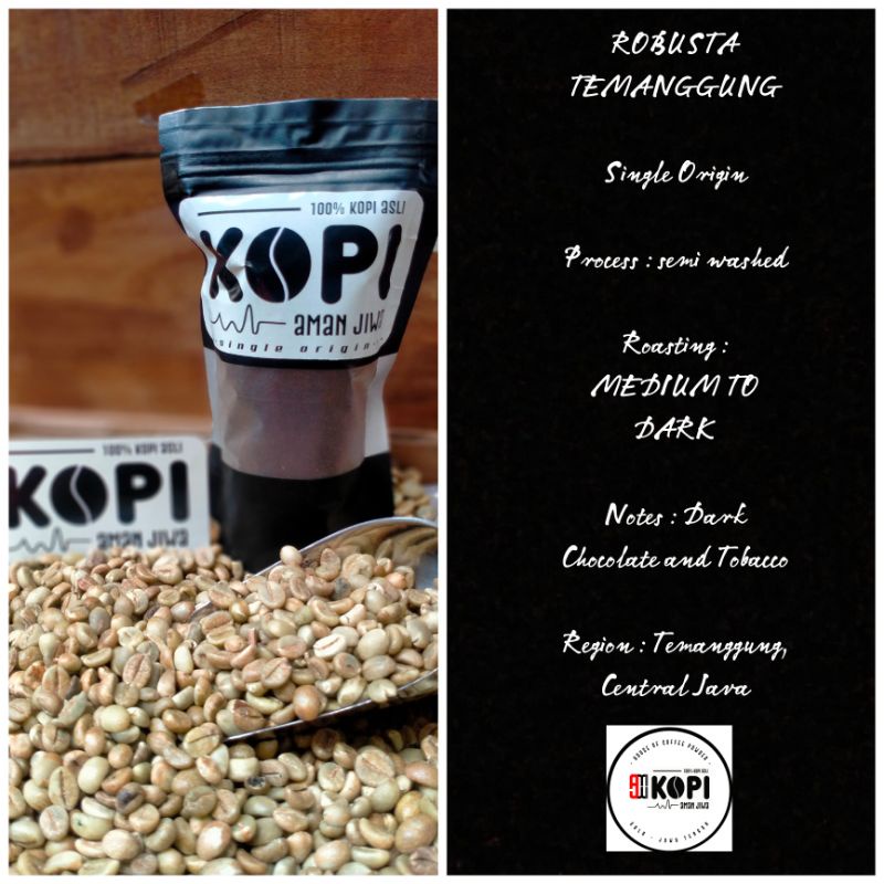 

(ASLI) Kopi bubuk murni Robusta murah 100gram