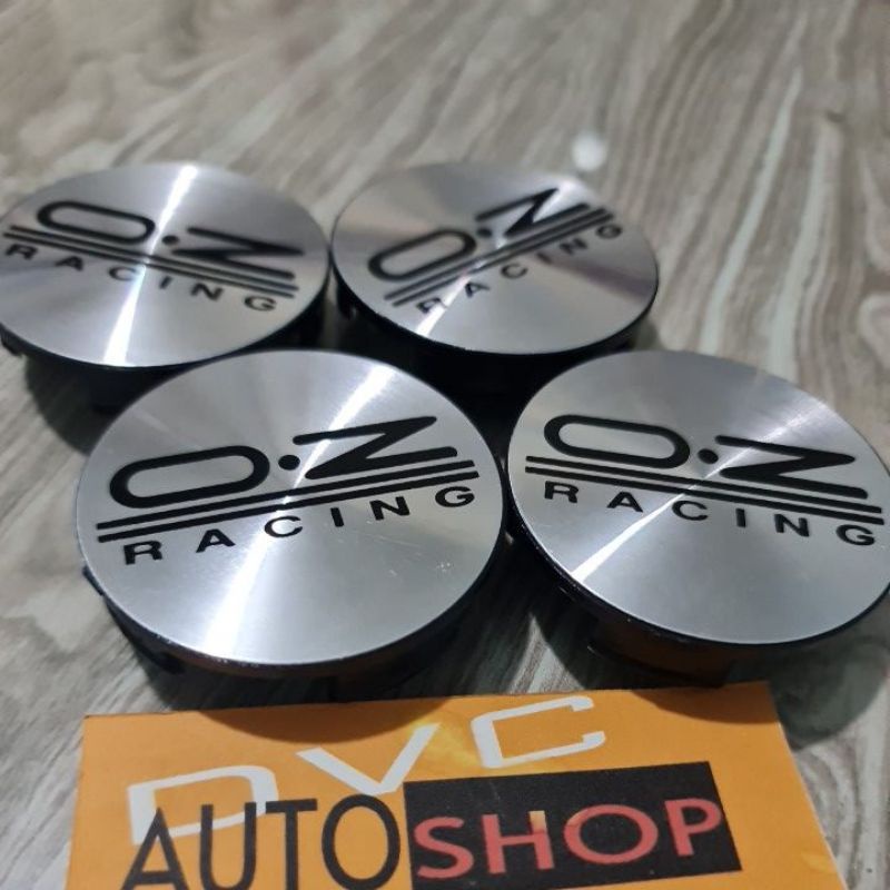 dop velg dop as center velg racing variasi 6cm oz racing hitam
