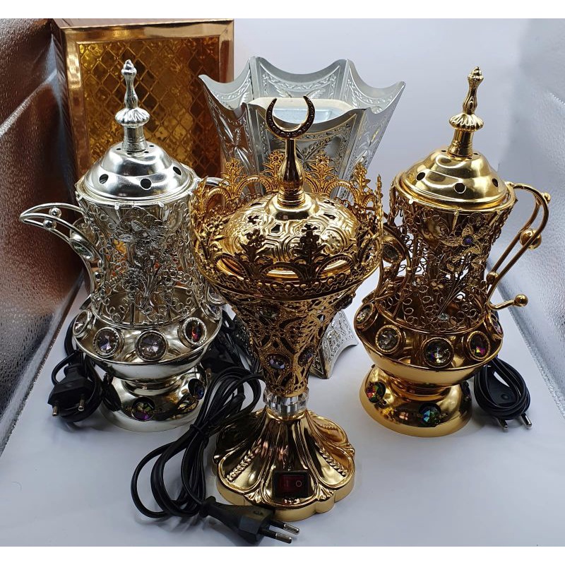 Mabkhara Electric Besar / Tempat bakar bukhur elektrik