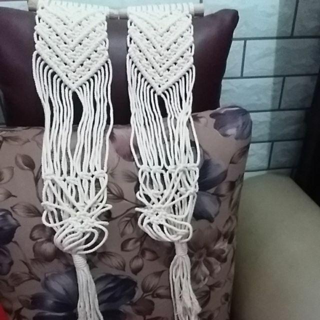 Macrame / Plants Hunger /wall Hinging /gantungan Pot / Wall Decor /hiasan Dinding